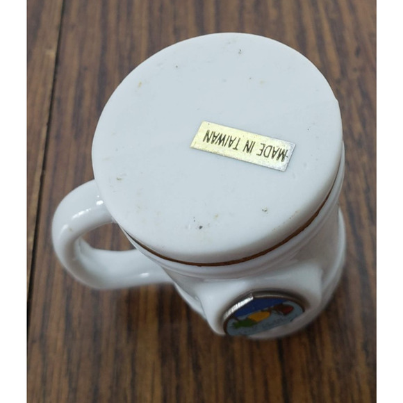 Vintage Panama City Beach Ceramic Souvenir Mini Stein Toothpick Holder - Picture 6 of 10